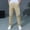 Beige, variant on Boys Straight Leg Dress Pants School Uniform Wrinkle Resistant Dress School Uniform Pants Wine
