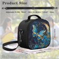 thumbnail image 5 of Jeiento Butterfly Backpack for Girls 6-8 8-10 10-12 Moon Elementary School Kids Bookbag with Lunch Box and Pencil Case 3 In 1 Flower School Bags Satchel Daycare Bag, 5 of 7