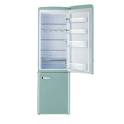 Unique Appliances Classic Retro 22 9 cu ft Bottom Freezer Refrigerator, Ocean Mist Turquoise