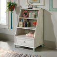 Sauder Eden Rue Accent Bookcase, White Plank Finish
