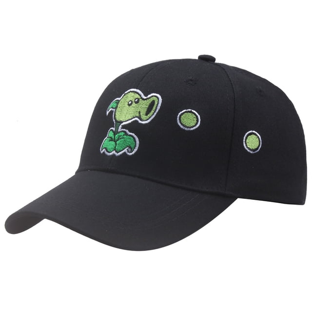 Gorra de béisbol Plants vs Zombies Peashooter Anime para niños