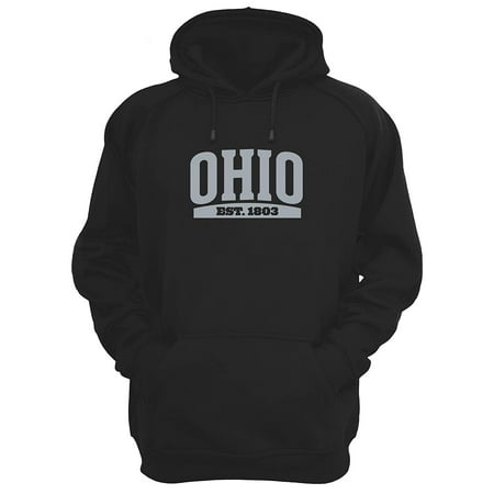 - JH Design Men's State of Ohio Souvenir Style Novelty Hoodies