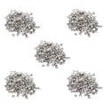 thumbnail image 1 of 1000X Copper 8mm Silver Round Cone Punk Decoration Silver, 1 of 5