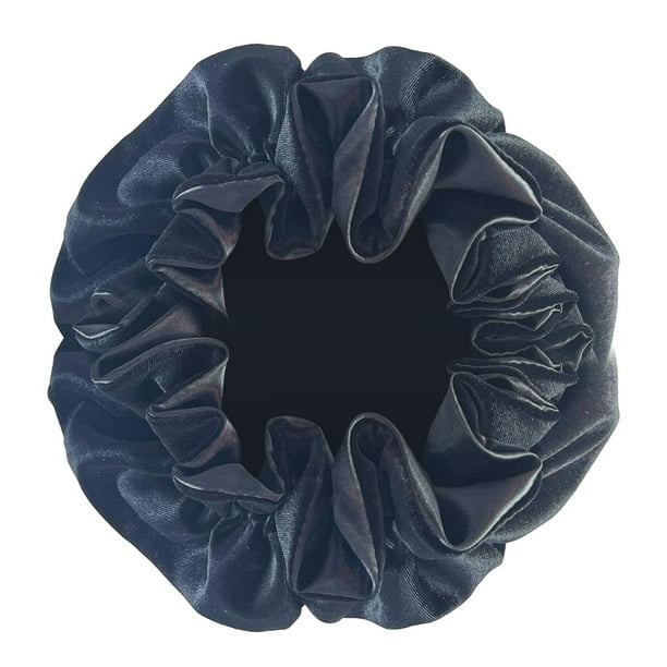 Gorro de Dormir Macarena felpa alta elástica Negro