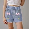 thumbnail image 2 of Akiihool Girls Summer Jean Shorts Girls' Denim Shortie Shorts (Yellow,9-10 Years), 2 of 5