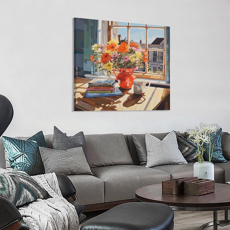Oil Painting Kaoru Yamada Living Room Wall Art Canvas Wall Art Art