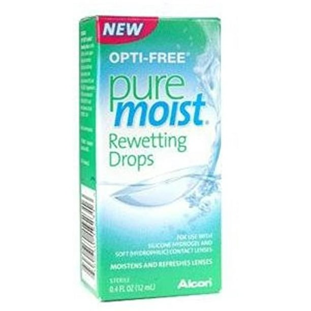 OPTIFREE Puremoist Rewetting Drops, 12mL
