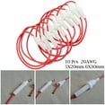 thumbnail image 4 of 10Pcs White Agc Glass Inline Fuse Holder Quick Connect Cable Socket For 20Awg 6X30Mm YIWEI, 4 of 6