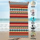 thumbnail image 3 of Puntoco Microfiber Beach towel Super Lightweight Colorful Bath towel Sandproof Beach Blanket Multi-Purpose towel for Travel Swimming Pool 27X59 Inch, 3 of 8