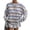 Sky Blue, variant on Women's Striped Long Sleeve Shirt Y2k Oversized Crew Neck Drop Shoulder Tee Preppy Top