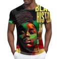 thumbnail image 1 of Tops para hombre, blusas y camisas de manga corta con cuello redondo para hombre Camisa de manga corta estampada para hombre Top/camisa de manga corta con cuello redondo Tops para hombre, 1 of 4