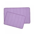 thumbnail image 5 of Memory Foam Bathroom Rug, Non Slip Soft Water Absorbent Bath Mats,for Tub Shower Bath Room Floors 17 x 24 inches, 5 of 7
