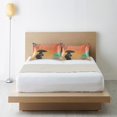 thumbnail image 6 of Yayeee Pillowcase Standard Size Set of 2 Satin Wrinkle Resistant Pillow Case, Astronaut in Rain, 6 of 7