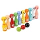 thumbnail image 4 of Juguete de botella de bolos,Bolos de animales educativos para niños Juguete de bolos de animales Juguete de bola de bolos Durabilidad probada en el tiempo, 4 of 8