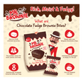 thumbnail image 3 of FSSTAM Chocolate Brownies, 32 Individually Wrapped Brownie Bites, Snack Packs for Kids & Adults, Real Belgian Chocolate, 7.05 oz Bag, 4 Packs(with Exclusive FSSTAM Booskie), 3 of 9