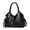 Black, variant on yinguo roomy fashion womens handbags ladies purse satchel shoulder bags tote leather bag