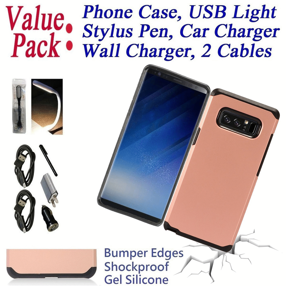 Value Pack + for 6.3" Samsung Galaxy Note 8 note8 Case Phone Case Shock