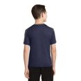 thumbnail image 2 of Sport-Tek Youth PosiCharge Competitor Sleeve Blocked Tee-XL (True Navy/ Iron Grey), 2 of 6