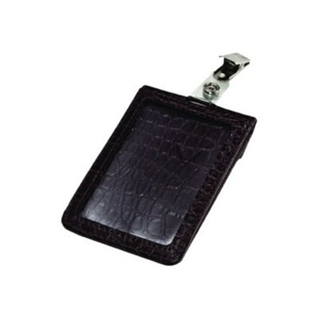 Advantus® Holder,Badge,Croc,Strp,Bk 76399