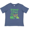 thumbnail image 3 of Inktastic Granny and Pops Grandson Dinosaur Boys Baby T-Shirt, 3 of 5