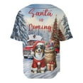 thumbnail image 2 of Santa is Coming Miniature American Shepherd Merry Christmas Xmas Noel Truck Tree All Over Print 3D Baseball Shirt MAS Dog Lover Gifts Softball Sport - 02023, 2 of 6