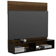 thumbnail image 1 of Mesa Para Tv Clasic Cobre y Wengue Para Televisor de 60 Pulgadas Virtual Muebles, 1 of 9