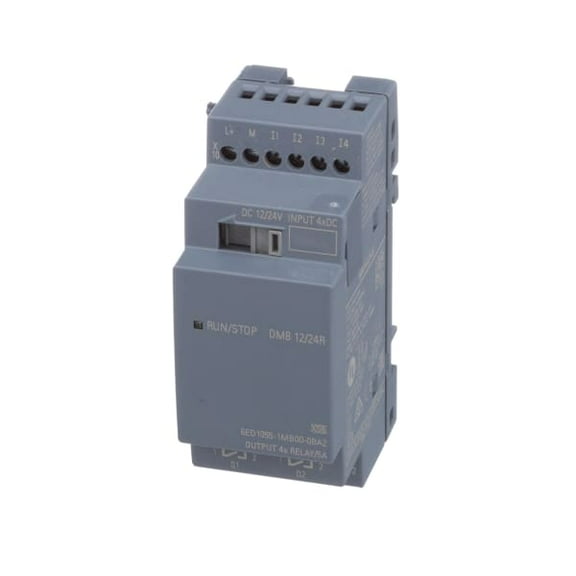 Siemens Input/Output Module,4 Inputs,4 Outputs 6ED10551MB000BA2