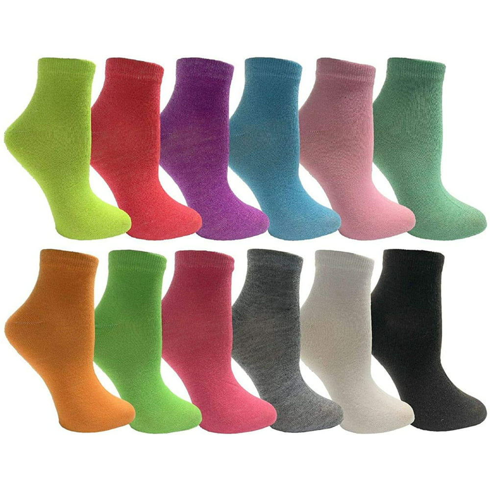 Yacht & Smith - Yacht & Smith Womens Low Cut Ankle Socks, Colorful ...