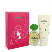 CABOTINE by Parfums Gres Gift Set -- 3.4 oz Eau De Toilette Spray + 6.7 oz Body Lotion for Women - FPM425484