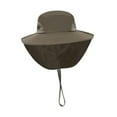 thumbnail image 3 of TTETTZ Sun Hat Wide Brim Adults Men Women Bucket Hat for Climbing Backpacking Vocation Green, 3 of 9