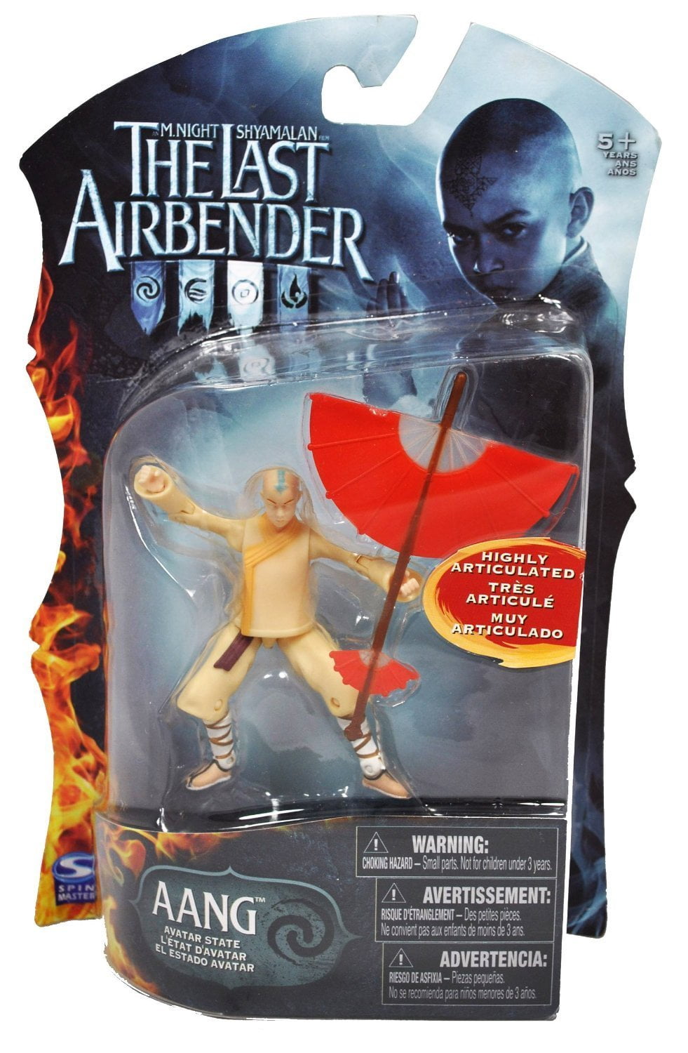 4 Action Figure Avatar State Aang Glider Staff Includes Avatar State