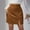 B-Khaki_002, variant on Autumn and Winter Women's Solid Color Suede Skirt European and American High Waist Metal Buckle Skirt Women's Skirt Brown L