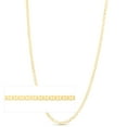 thumbnail image 3 of Floreo 14k Yellow Gold (1.2mm, 1.7mm, 3.2mm, 4.5mm, 5.5mm, 6.3mm) Solid Mariner Chain Necklace, 3 of 5