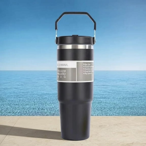 30 oz Tumbler with Carrying Handle