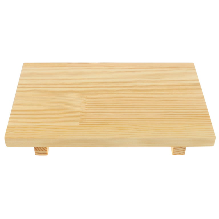Wood Sushi Roll Board Serving Tray Japanese Style Tableware Sushi Board 