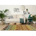 thumbnail image 2 of Linon Home Decor Trio Area Rug Collection, Brown and Multicolor, 5' x 7', 2 of 5