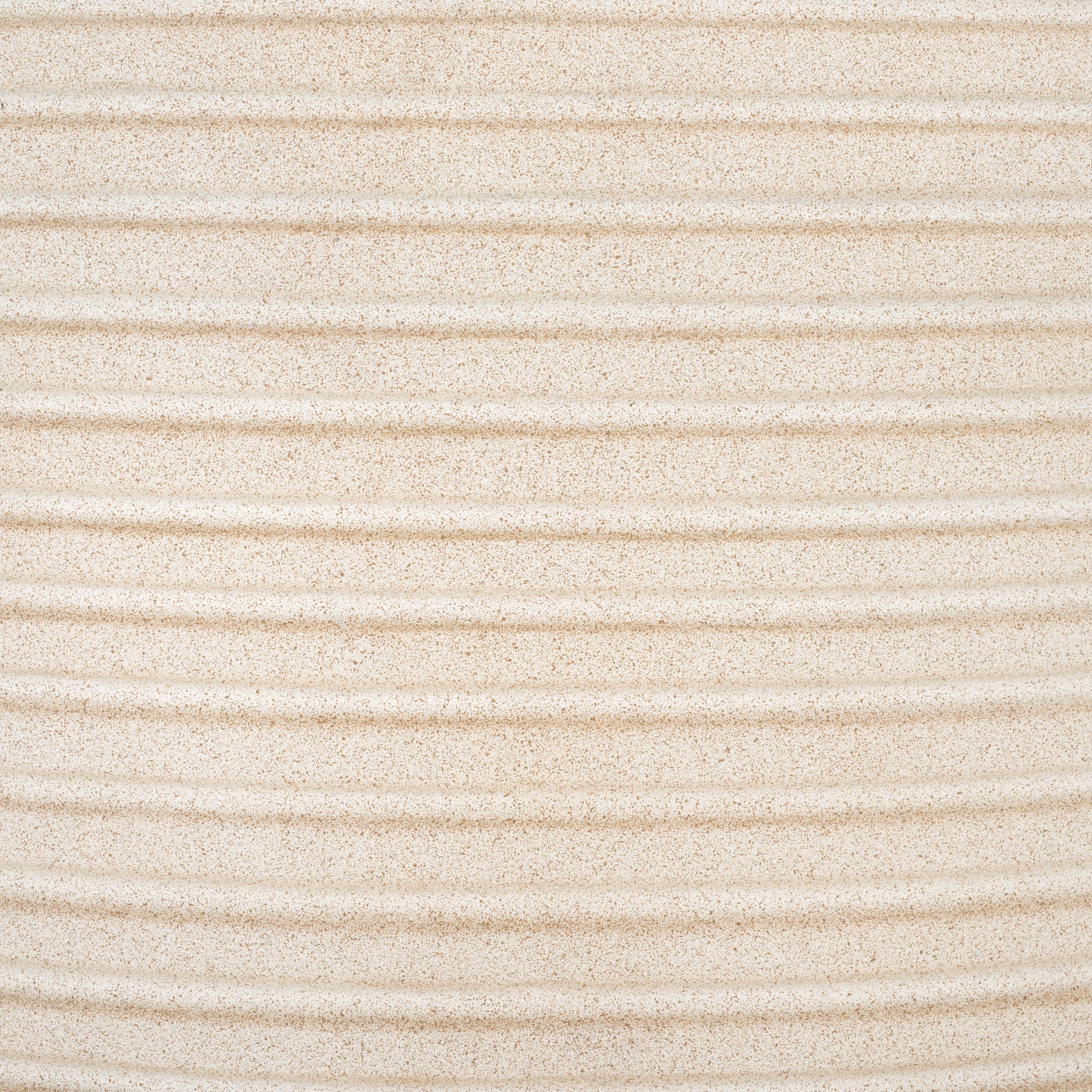 SAFAVIEH Nardo 23" x 23" x 18" Cylinder Beige Ficonstone Solid Plant Pot