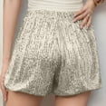 thumbnail image 4 of Kilaqueen Sequin Shorts for Women Sparkly Elastic High Waist Stretchy Shorts Fashion Night Out Party Rave Hot Shorts, 4 of 8