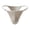 Gray, variant on Tbopshirt Underwear for Men Thong Style Solid Color Silk Satin Fabric Highly Breathable Low Waist Short Underwear