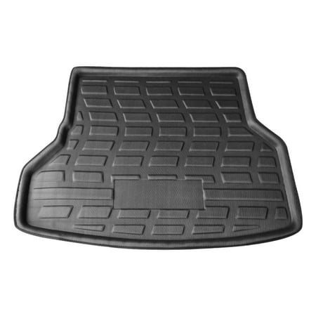 Black Rear Trunk Cargo Liner Floor Mat All Weather For 01 06