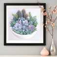thumbnail image 3 of Cuadros Decorativos 5D DIY diamante pintura plantas suculentas completo redondo taladro bordado artesanía decoración JShteea  Nuevos Originales, 3 of 9
