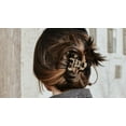 thumbnail image 2 of Hair Claw Clips with Fashion Geometric Leopard Print Vintage Design, 2 of 3