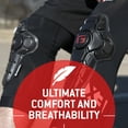 thumbnail image 4 of G-Form Pro-X3 Knee Pads - Dirt Bike & Mountain Bike Knee Pad - Bike Accessories - Black, L, 4 of 5