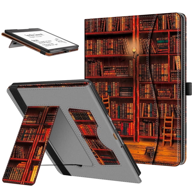Funda con soporte FINTIE para Kindle Scribe de 10,2 pulgadas con ranura para tarjetas y bolígrafo