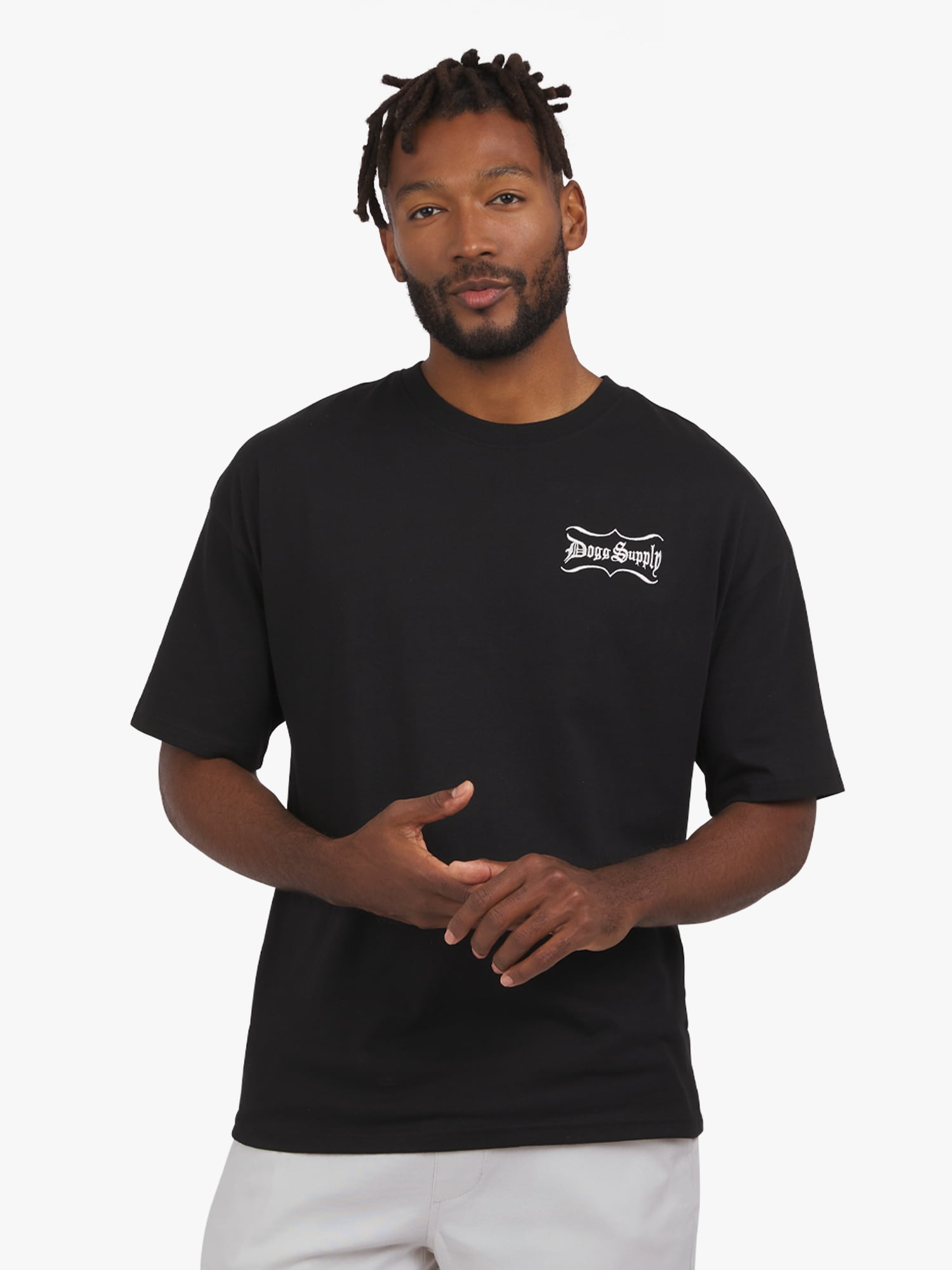 Dogg Supply by Snoop Dogg All Gender Bandana Print Graphic Tee Shirt, Men's Sizes XS-5XL