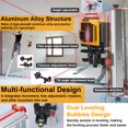 thumbnail image 2 of Mistaha Adjustable Wall Mount Bracket with Fine Positioning, Rotatable Design, and Dual Leveling Bubbles - Increase Precision and Efficiency., 2 of 6