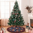thumbnail image 6 of Kdxio Cute Foxes Print Christmas Tree Skirt Christmas Xmas Tree Skirts Mat for New Year Holiday Christmas Party Decorations-48", 6 of 6
