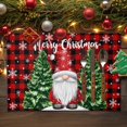 thumbnail image 2 of Christmas Placemats Set of 6, Pine Tree Gnome Place Mats Snowflake Red Buffalo Plaid Placemat Table Decoration for Kitchen Table Dinner Xmas Holiday Party Home Decor Indoor Outdoor 13x19 Inch, 2 of 9