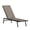 Brown/Black, variant on Flash Furniture Brazos Adjustable Chaise Lounge Chair, Outdoor Five-Position Recliner, All Weather, Black/Black