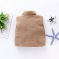 thumbnail image 6 of GiLiling Toddler Boys Girls Fleece Vest Kids Polar Fleece Zipper Jacket Sleevless Fall Winter Warm Outerwear with Pockets (Coffee, 3-4 Years), 6 of 8